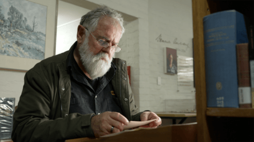 Johan Badenhorst by die WAT in Stellenbosch.