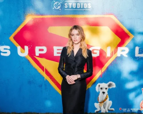 Milly Alcock speel Supergirl. Foto: Getty Images for Warner Bros. Pictures